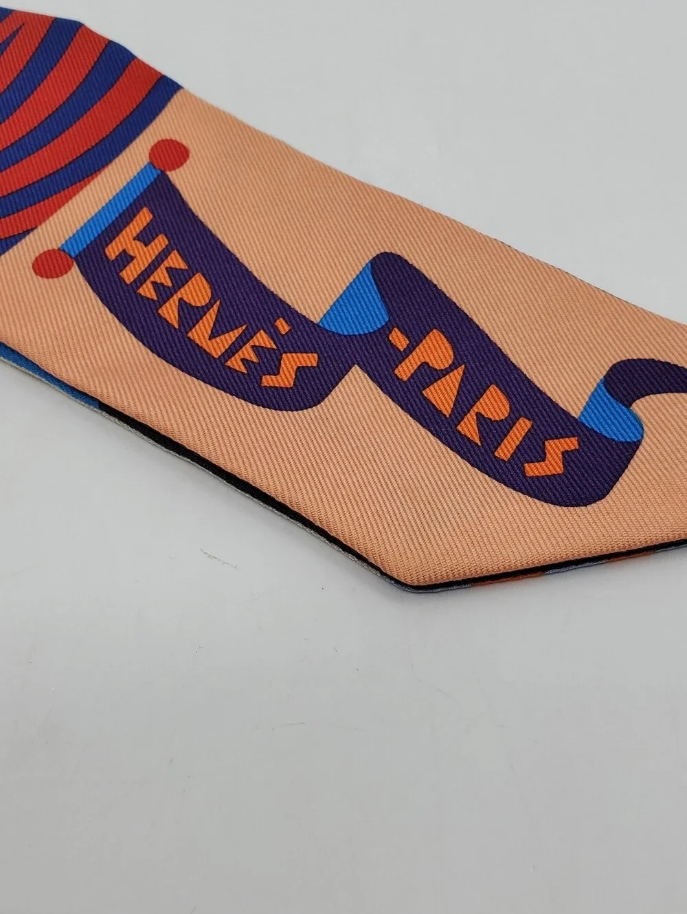 Hermes Parade En Fanfare Twilly Scarf - Picture 3 of 13